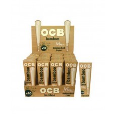 OCB Bamboo Cone Mini 70mm 10pk 32ct